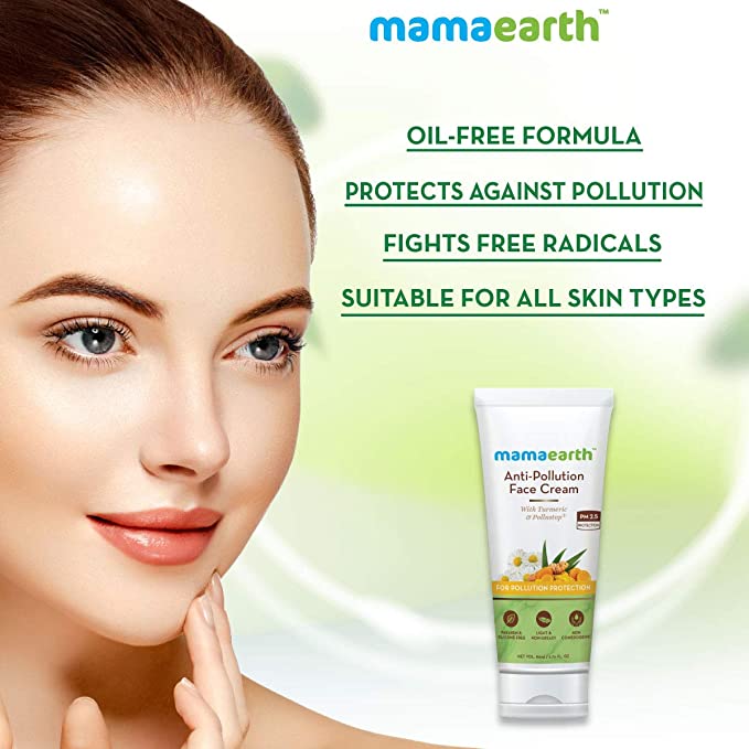 Mamaearth Anti-Pollution Daily Face Cream-80ml - Image 2