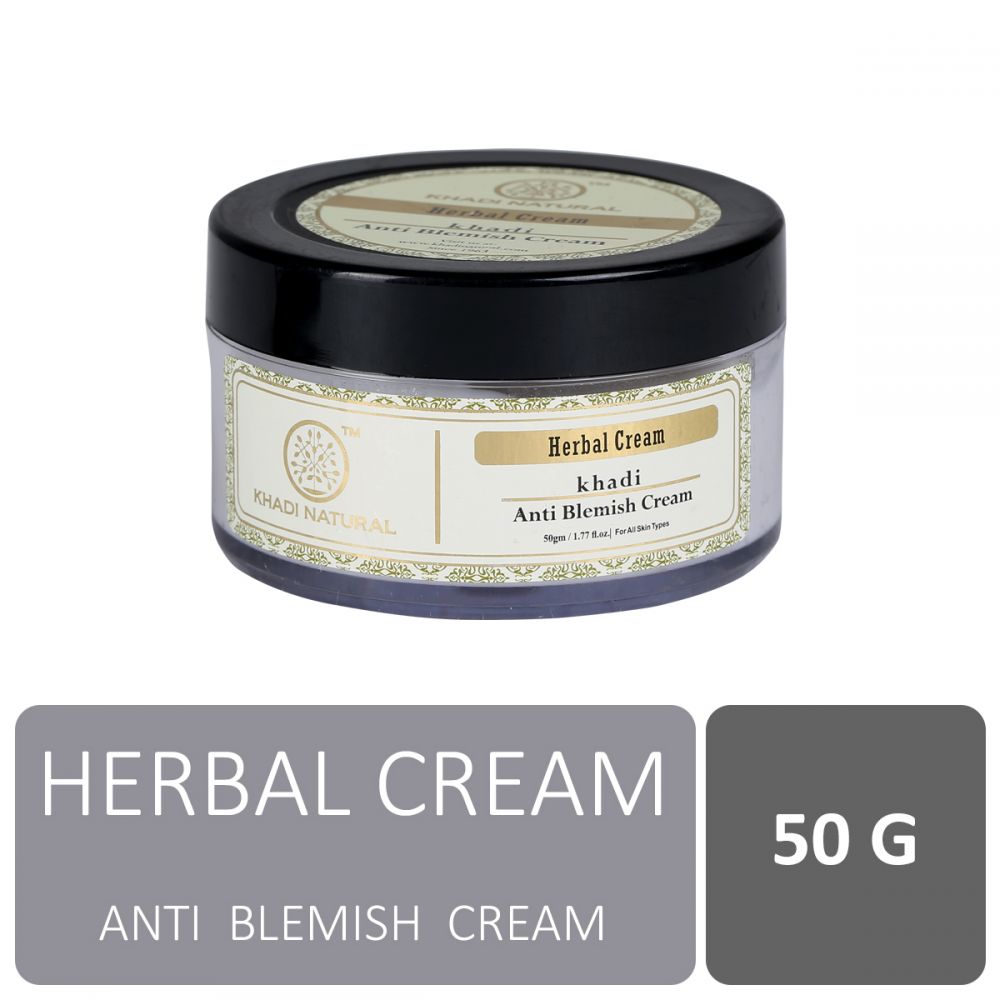 Khadi Natural Herbal Anti Blemish Cream–50gm - Image 2