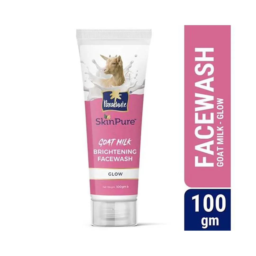 Parachute SkinPure Goat Milk Brightening Facewash (Glow)-100gm - Image 2