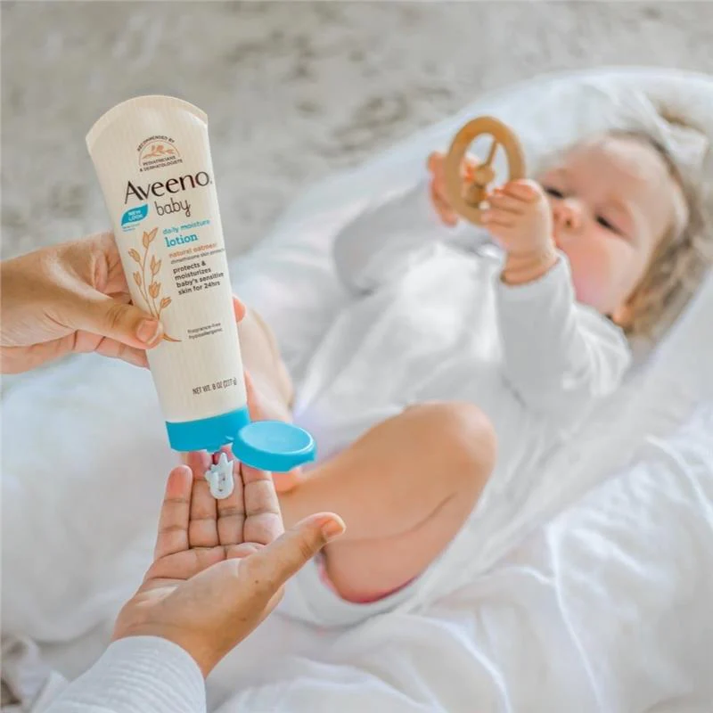 Aveeno Baby Daily Moisture Lotion-227g - Image 2