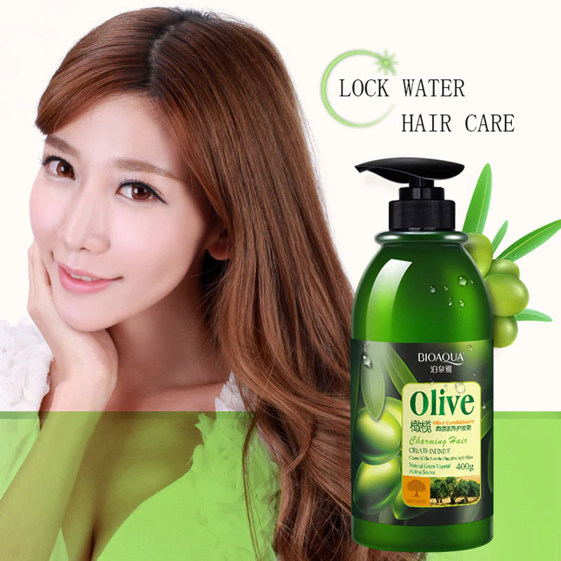 BIOAQUA Olive Hair Shampoo-400ml - Image 2