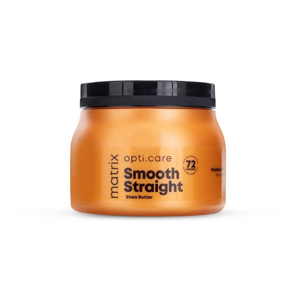 Matrix Opti Care Smooth Straight Hair Masque with Shea Butter-490g