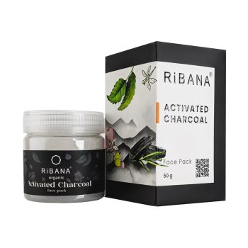 RiBANA Activated Charcoal Face Pack-50g
