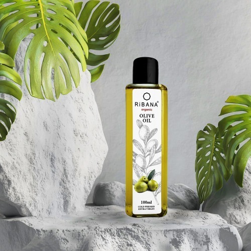 RiBANA Organic Olive Oil for Skin and Hair-100ml - Image 2