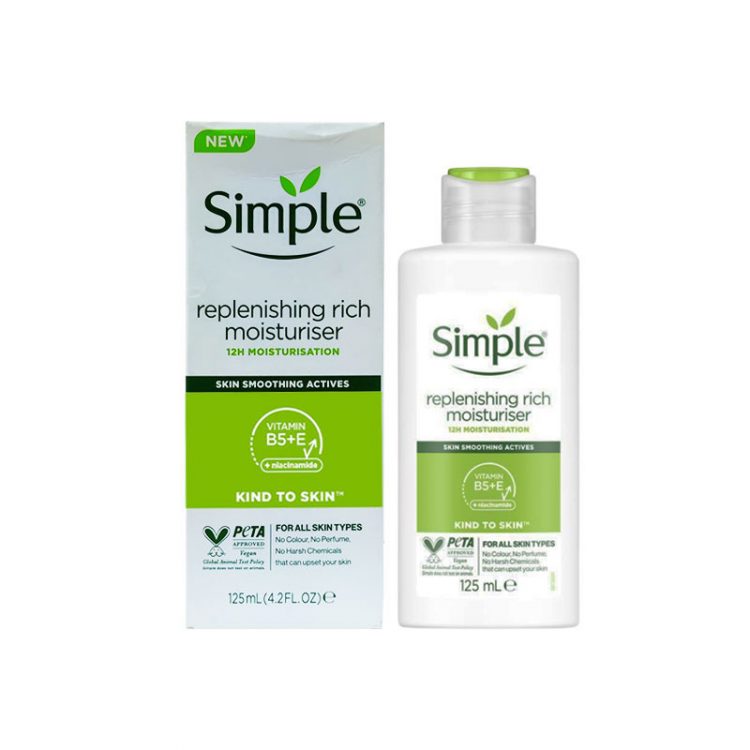 Simple Kind to Skin Replenishing Rich Moisturizer-125ml - Image 2