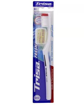 Trisa Fresh Hard Tooth Brush (Switzerland) - Image 2