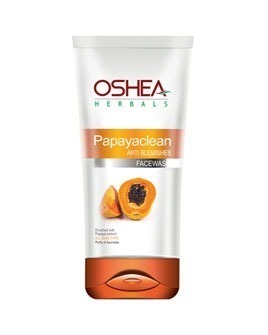 Oshea Herbals Papayaclean Anti Blemishes Facewash-120ml