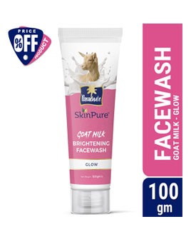 Parachute SkinPure Goat Milk Brightening Facewash (Glow)-100gm