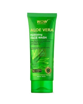 Wow Skin Science Aloe Vera Hydrating Facewash-100ml