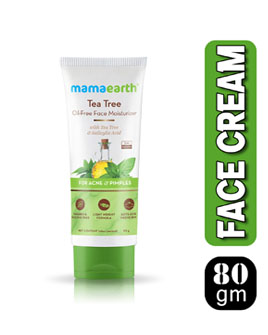 Mamaearth Tea Tree Oil-Free Moisturizer For Acne & Pimples-80ml