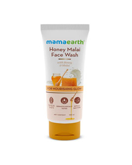 Mamaearth Honey Malai Face Wash For Nourishing Glow-100ml
