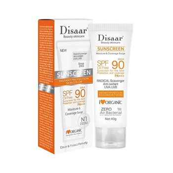 Disaar Facial Body Whitening Sunscreen Cream SPF PA+++ 90 Sun Block 40gm