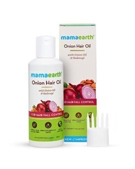 Mamaearth Onion Hair Oil for Hair Regrowth and Hair Fall Control-150ml