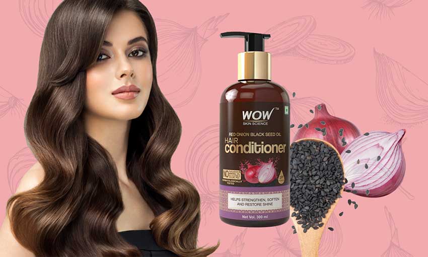 Wow Skin Science Onion Red Seed Oil Conditioner-300ml - Image 2