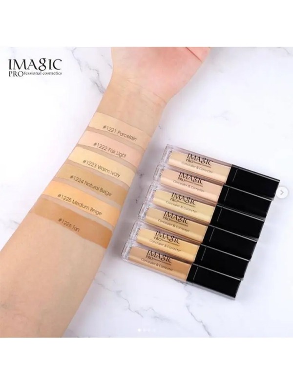 IMAGIC Liquid Concealer 6 Colors - Eye Makeup Liquid Concealer 7ml - Image 2