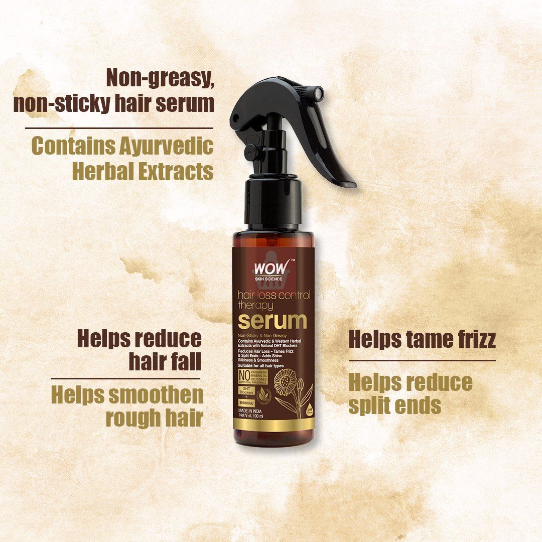 Wow Skin Science Hair Loss Control Therapy Serum-100ml - Image 2