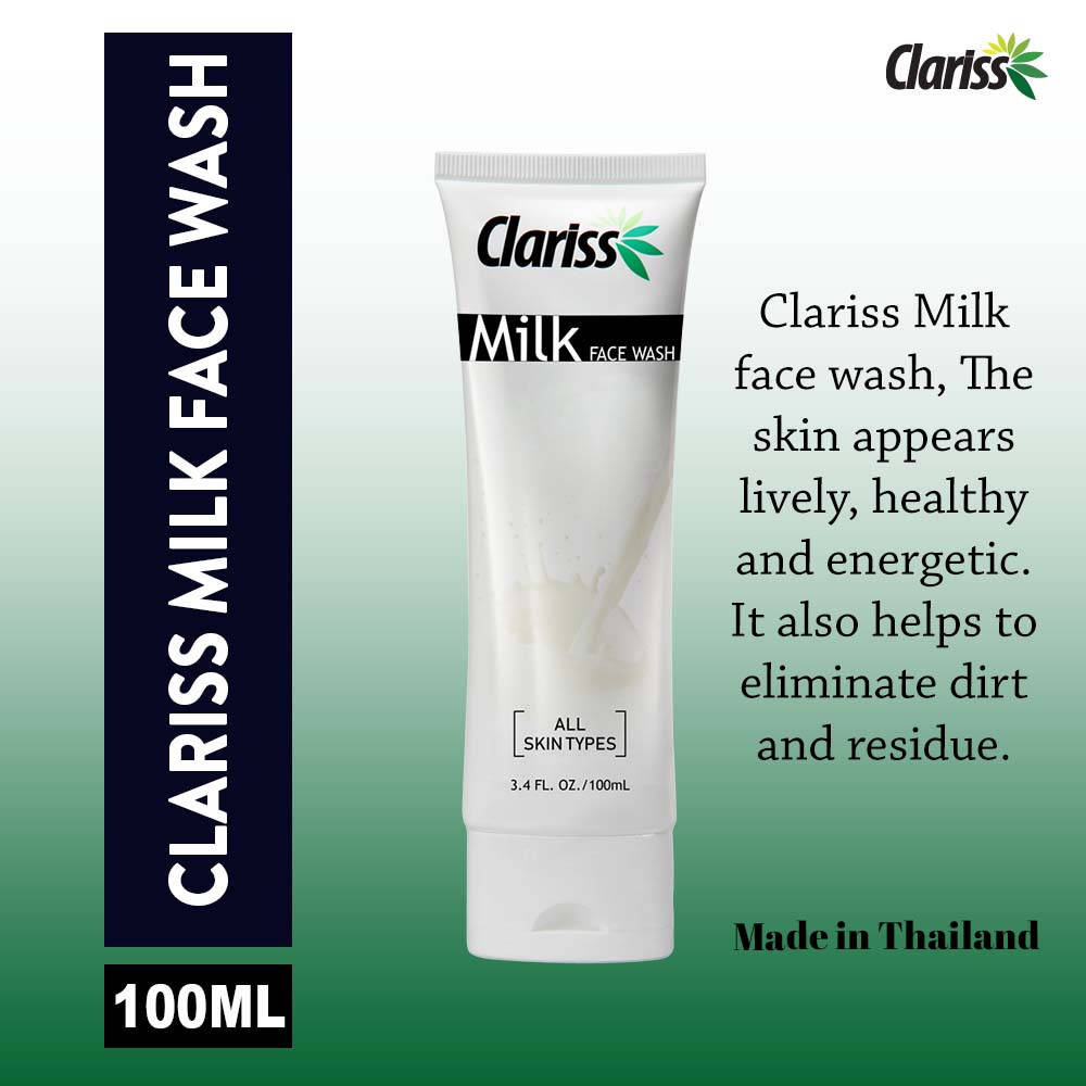 Clariss Milk Face wash-100ml - Image 2