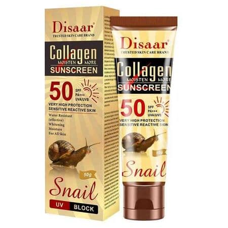 Disaar Collagen Sunscreen Face Body Skin Care (SPF 50++) - 50g
