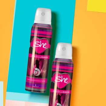 SHE is Clubber - Body Spray for Women - 150ml