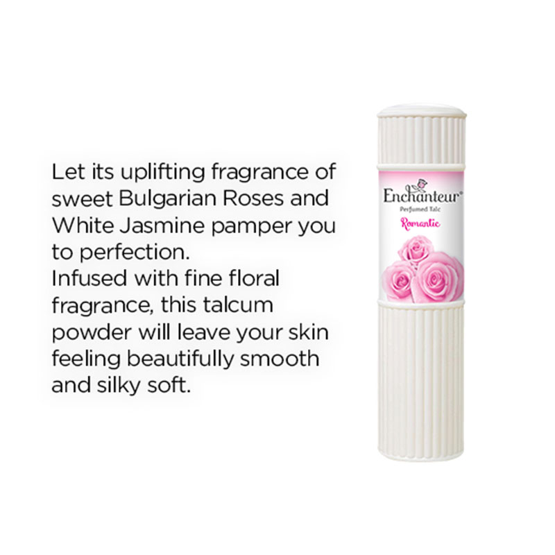 Enchanteur Perfumed Talc Powder Romantic-250g - Image 2