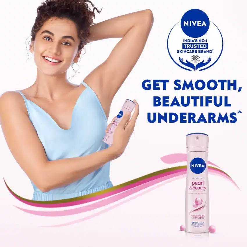 Nivea Body Spray Pearl & Beauty-150ml - Image 4