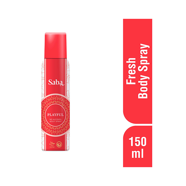 Saba Afrin Playful Body Deodorant-150ml - Image 2