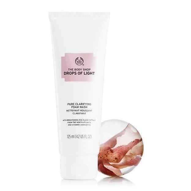 The Body Shop Drops Of Light Pure Clarifying Foam Face Wash-125ml - Image 2