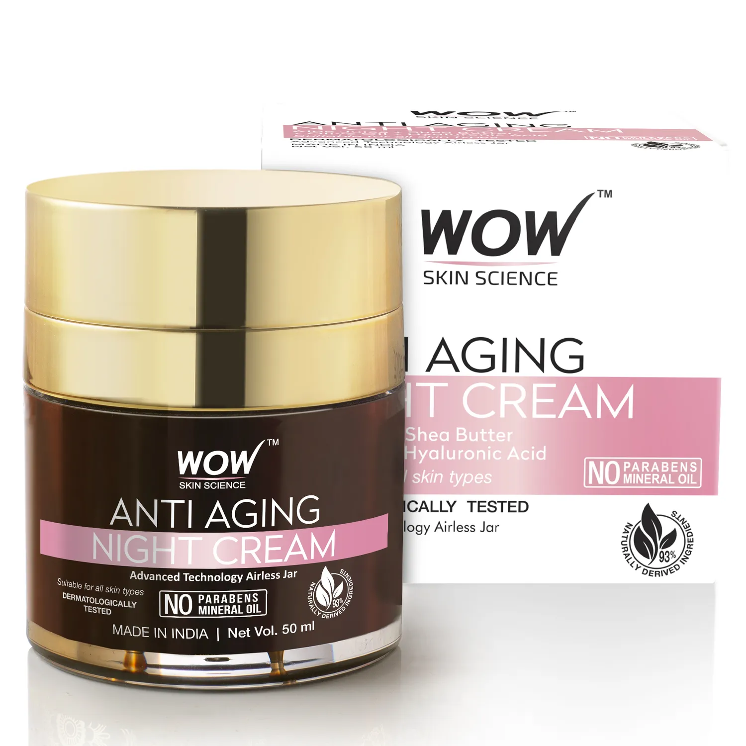 Wow Skin Science Anti Aging Night Cream-50ml - Image 2