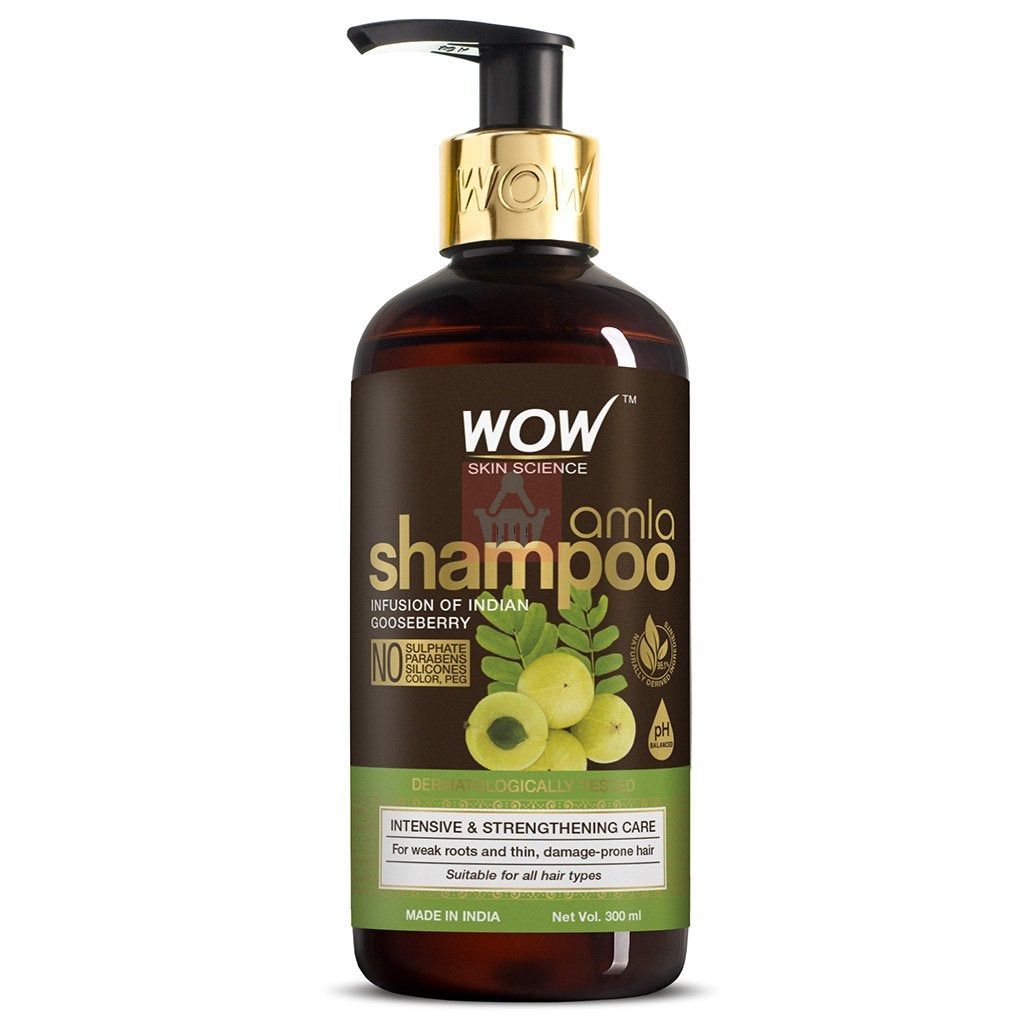 Wow Skin Science Amla Shampoo-300ml