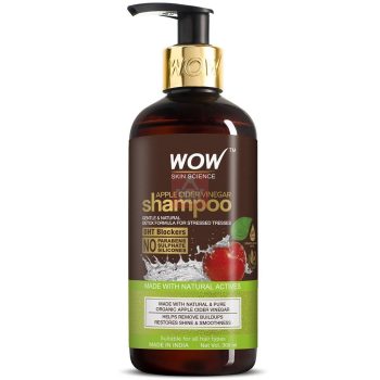 Wow Skin Science Apple Cider Vinegar Shampoo-300ml